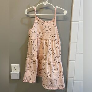 Grayson Mini Pink Smiley Face Dress / Size 4T / VGUC